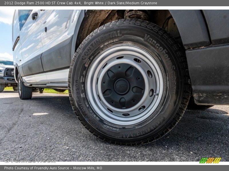 Bright White / Dark Slate/Medium Graystone 2012 Dodge Ram 2500 HD ST Crew Cab 4x4