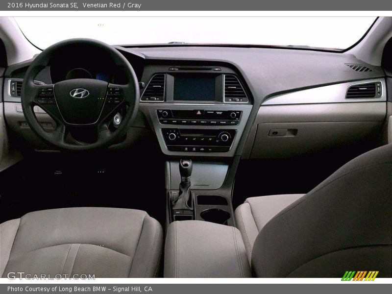 Venetian Red / Gray 2016 Hyundai Sonata SE