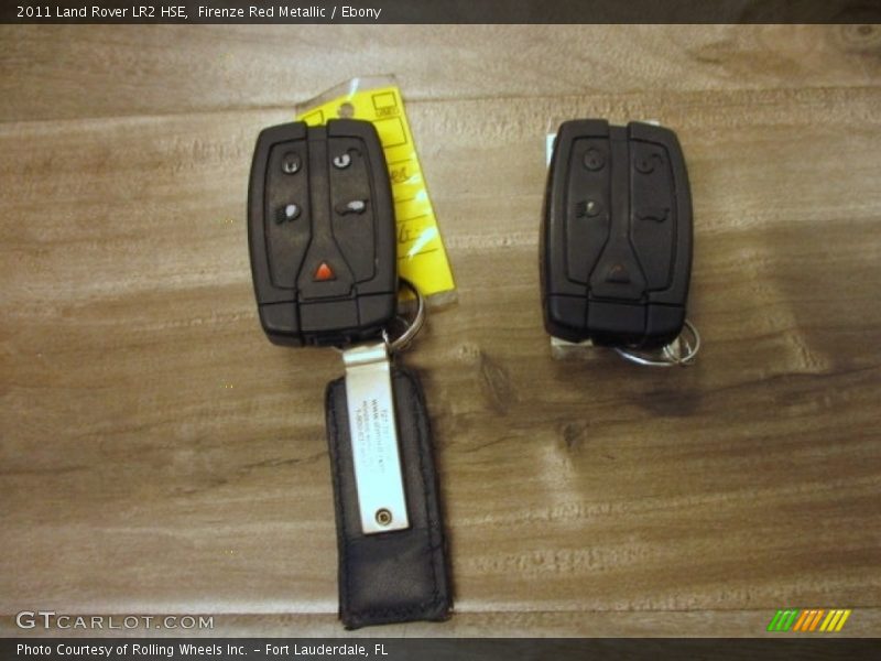 Keys of 2011 LR2 HSE