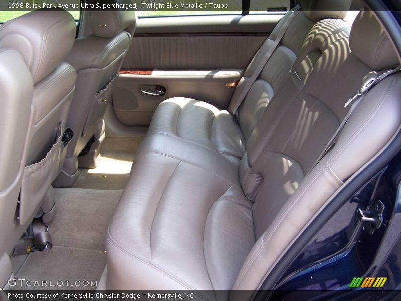 Twilight Blue Metallic / Taupe 1998 Buick Park Avenue Ultra Supercharged