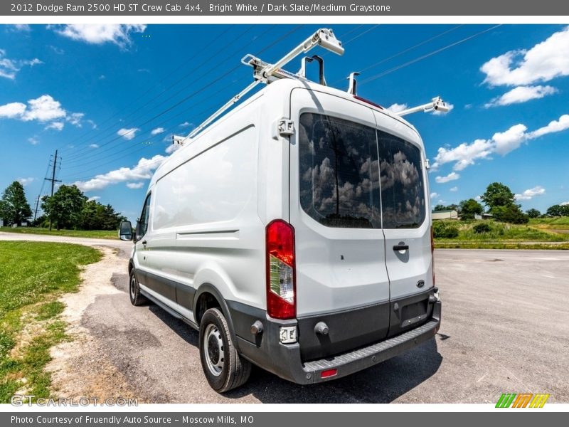 Bright White / Dark Slate/Medium Graystone 2012 Dodge Ram 2500 HD ST Crew Cab 4x4
