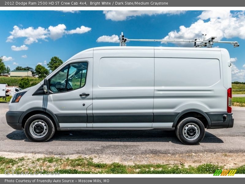 Bright White / Dark Slate/Medium Graystone 2012 Dodge Ram 2500 HD ST Crew Cab 4x4