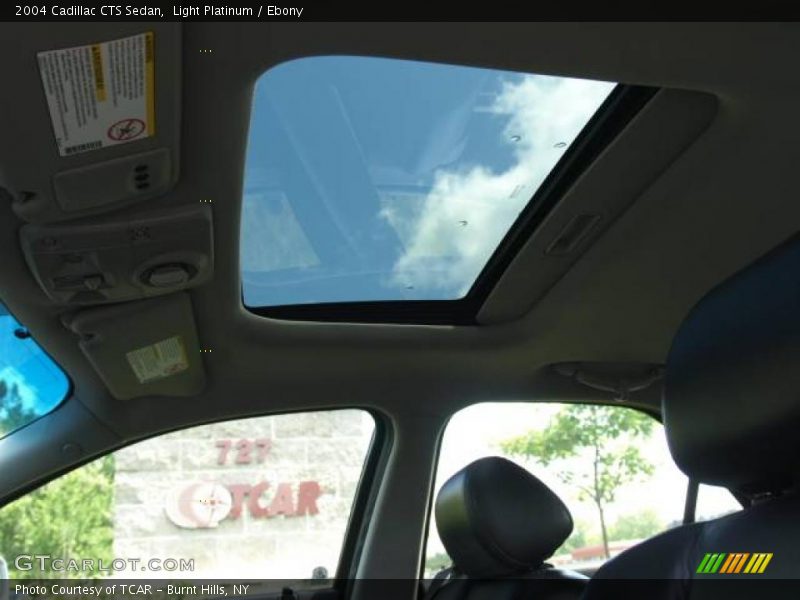 Light Platinum / Ebony 2004 Cadillac CTS Sedan