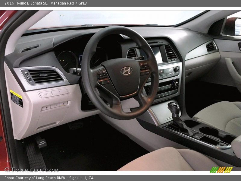 Venetian Red / Gray 2016 Hyundai Sonata SE