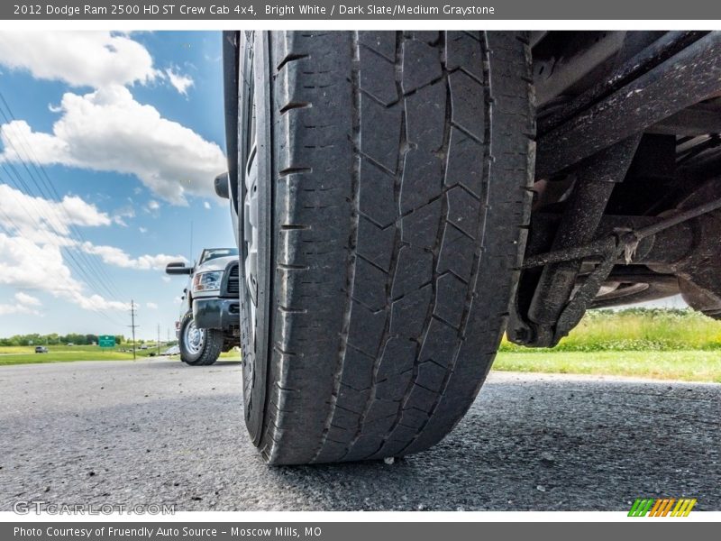 Bright White / Dark Slate/Medium Graystone 2012 Dodge Ram 2500 HD ST Crew Cab 4x4