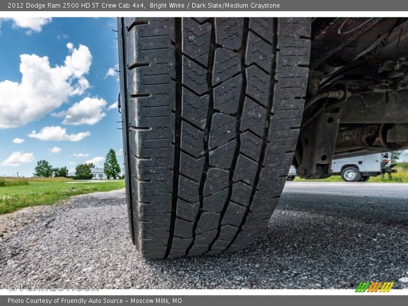 Bright White / Dark Slate/Medium Graystone 2012 Dodge Ram 2500 HD ST Crew Cab 4x4
