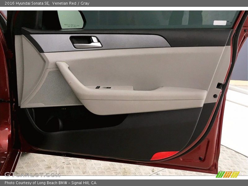 Venetian Red / Gray 2016 Hyundai Sonata SE