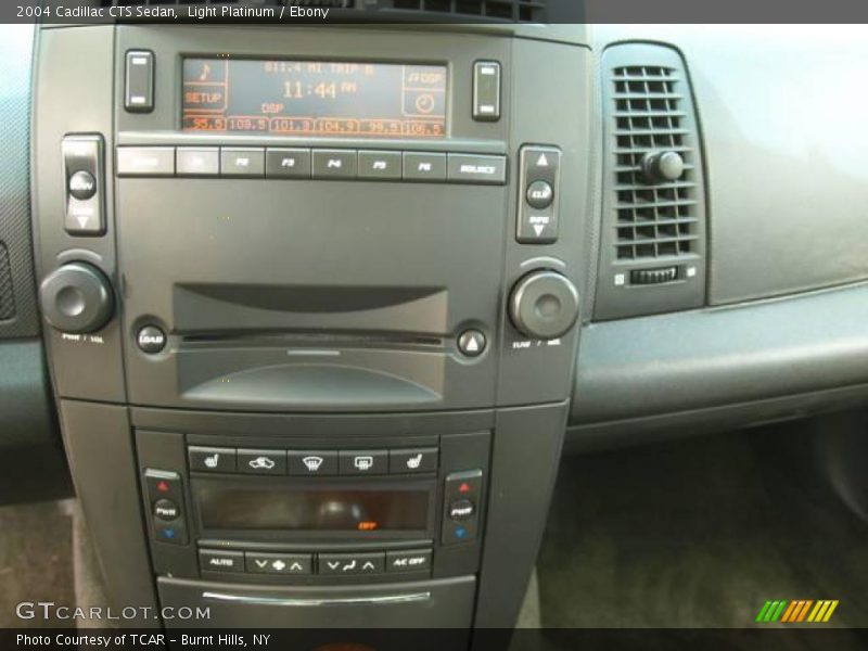 Light Platinum / Ebony 2004 Cadillac CTS Sedan