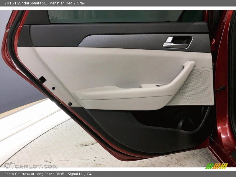 Venetian Red / Gray 2016 Hyundai Sonata SE