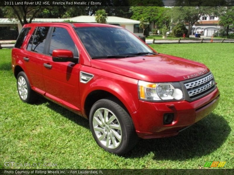 Firenze Red Metallic / Ebony 2011 Land Rover LR2 HSE