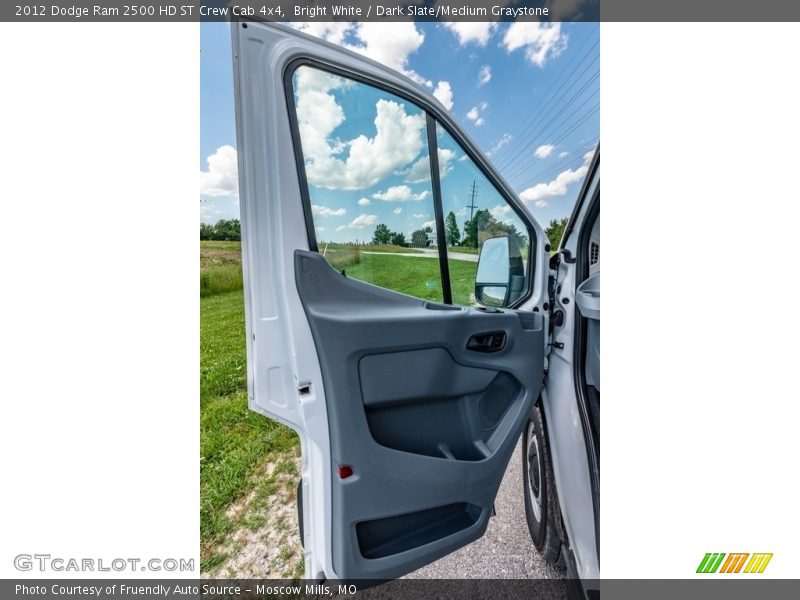 Bright White / Dark Slate/Medium Graystone 2012 Dodge Ram 2500 HD ST Crew Cab 4x4