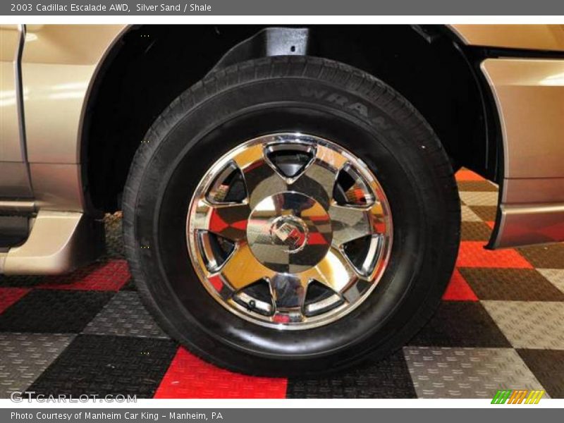 Silver Sand / Shale 2003 Cadillac Escalade AWD