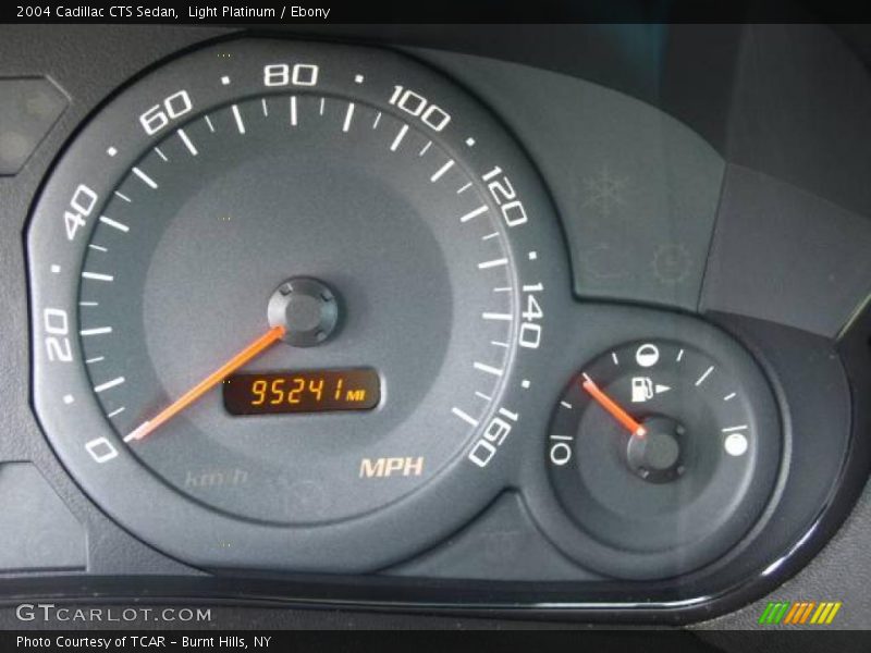 Light Platinum / Ebony 2004 Cadillac CTS Sedan