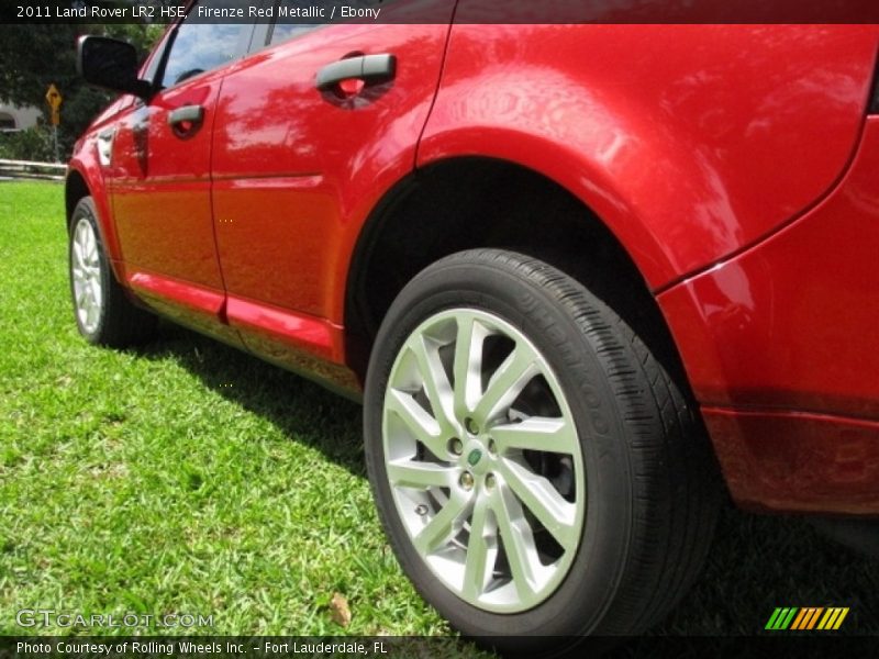 Firenze Red Metallic / Ebony 2011 Land Rover LR2 HSE