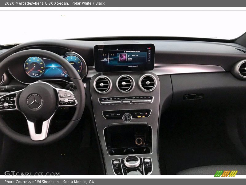 Polar White / Black 2020 Mercedes-Benz C 300 Sedan