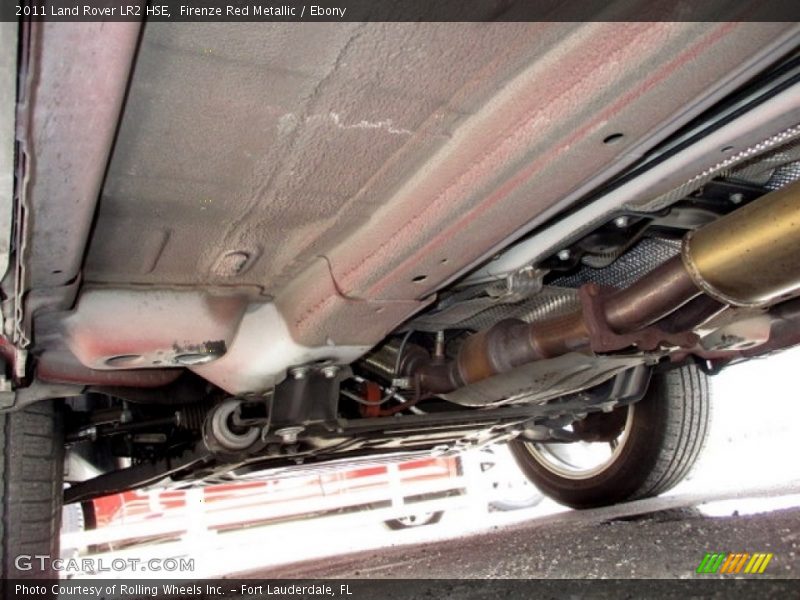 Undercarriage of 2011 LR2 HSE