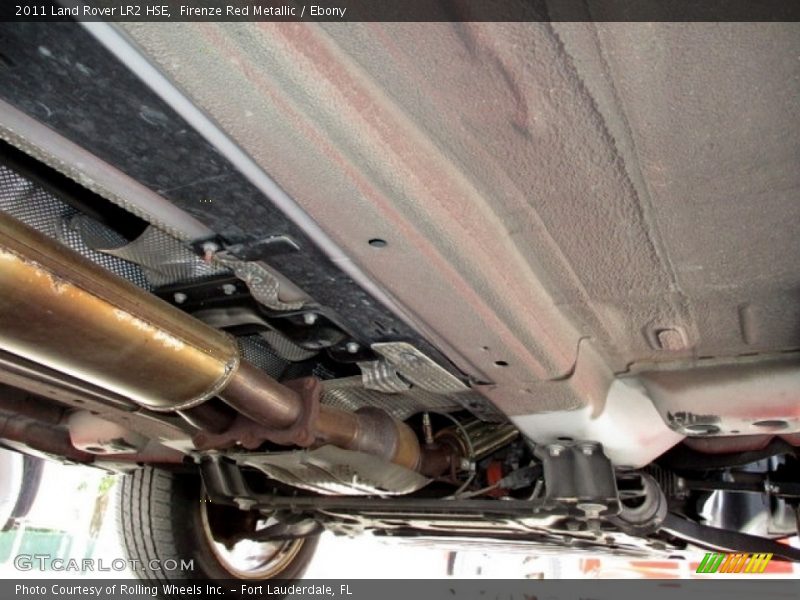 Undercarriage of 2011 LR2 HSE