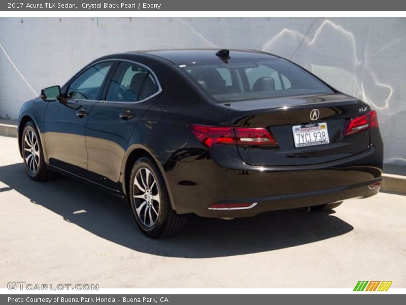 Crystal Black Pearl / Ebony 2017 Acura TLX Sedan