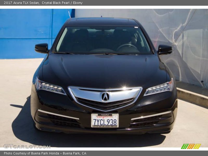 Crystal Black Pearl / Ebony 2017 Acura TLX Sedan