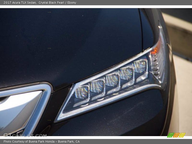 Crystal Black Pearl / Ebony 2017 Acura TLX Sedan
