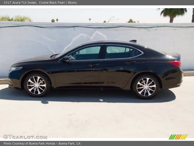 Crystal Black Pearl / Ebony 2017 Acura TLX Sedan