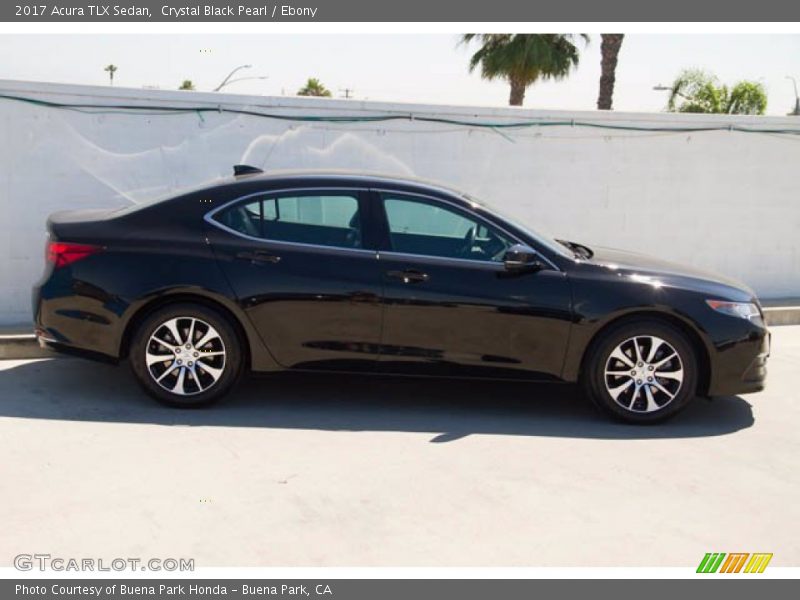 Crystal Black Pearl / Ebony 2017 Acura TLX Sedan