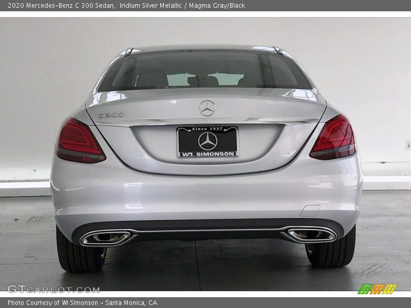 Iridium Silver Metallic / Magma Gray/Black 2020 Mercedes-Benz C 300 Sedan