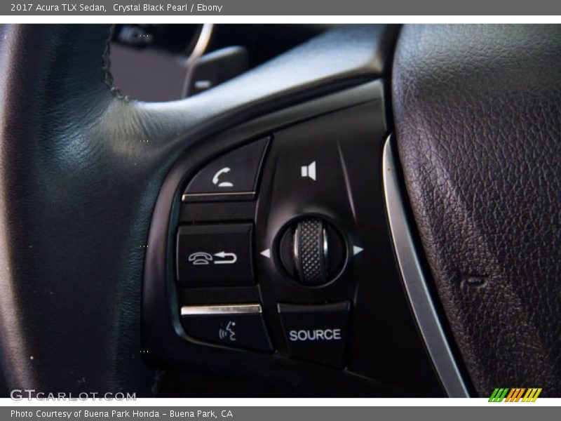 Crystal Black Pearl / Ebony 2017 Acura TLX Sedan