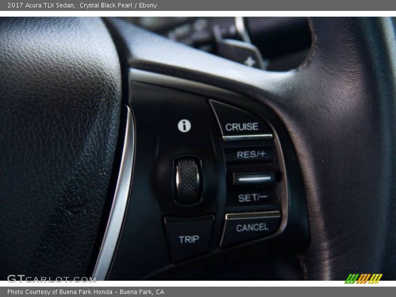 Crystal Black Pearl / Ebony 2017 Acura TLX Sedan