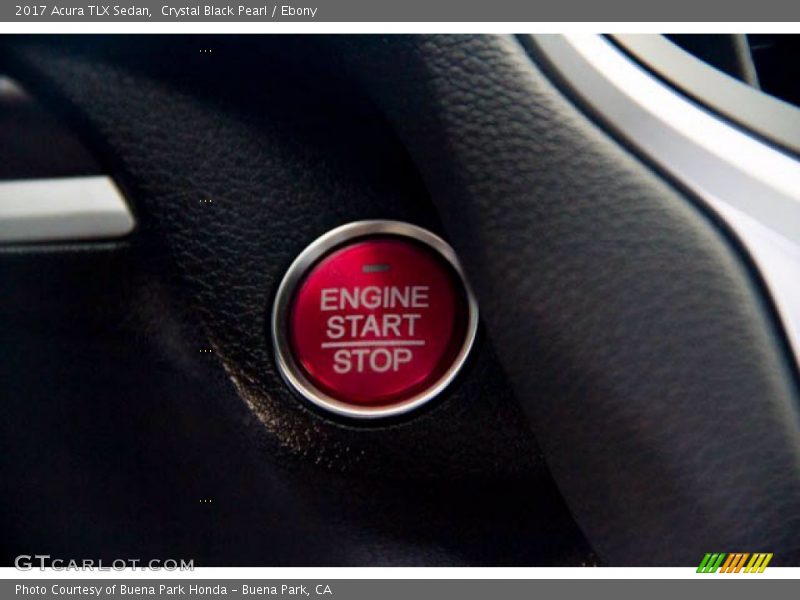 Crystal Black Pearl / Ebony 2017 Acura TLX Sedan