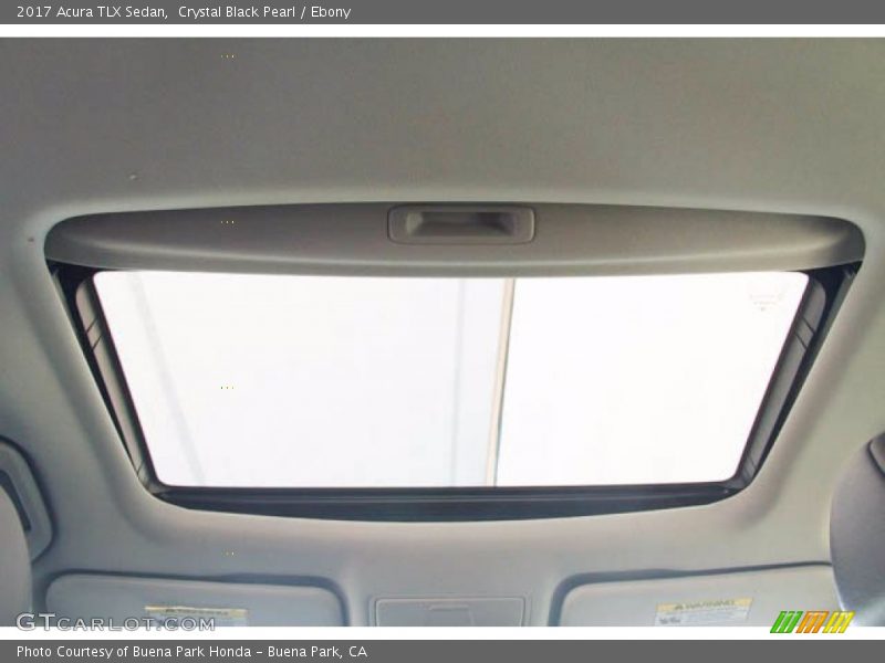 Crystal Black Pearl / Ebony 2017 Acura TLX Sedan