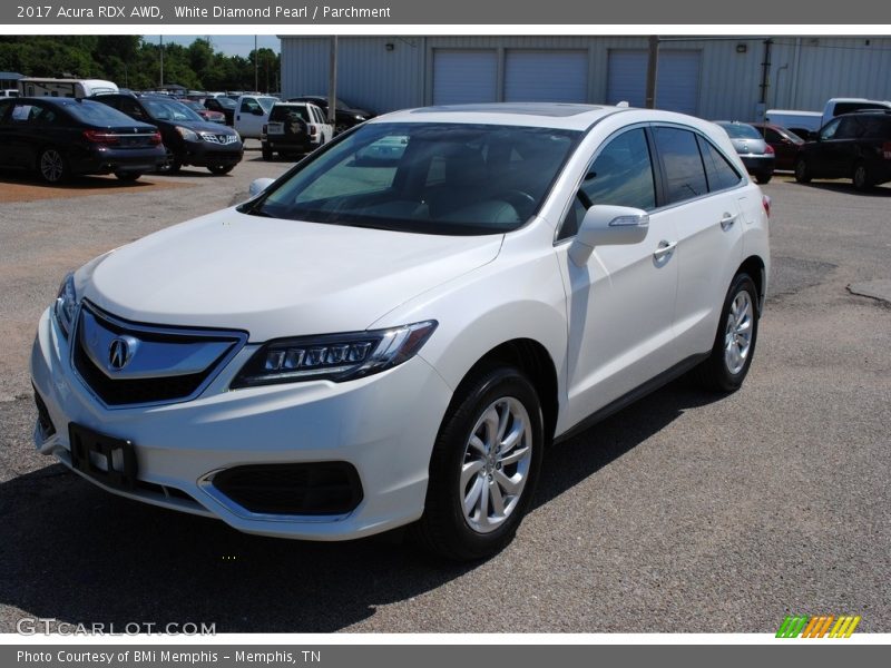 White Diamond Pearl / Parchment 2017 Acura RDX AWD