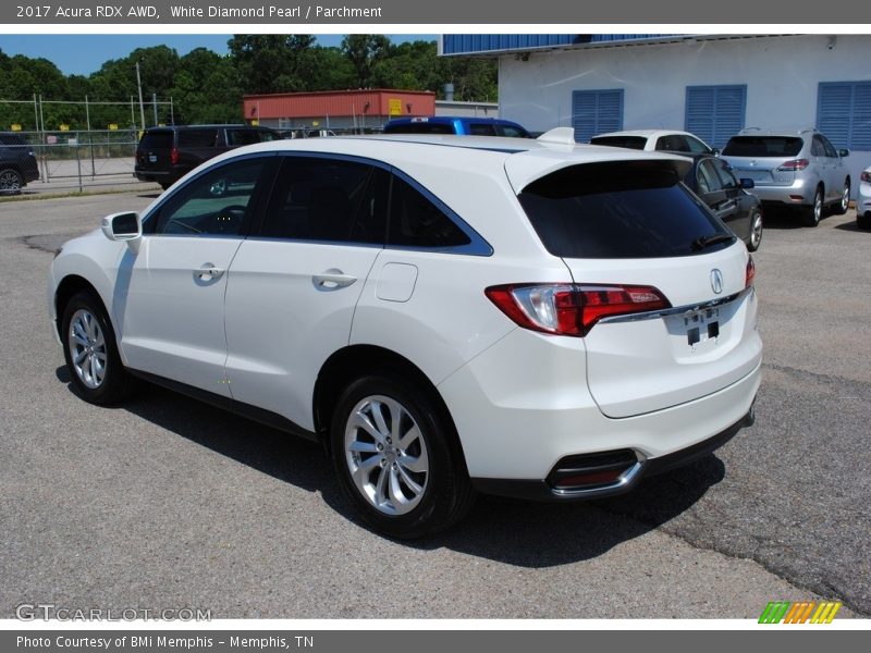 White Diamond Pearl / Parchment 2017 Acura RDX AWD