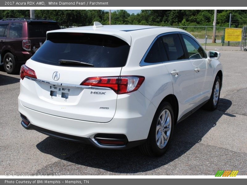 White Diamond Pearl / Parchment 2017 Acura RDX AWD
