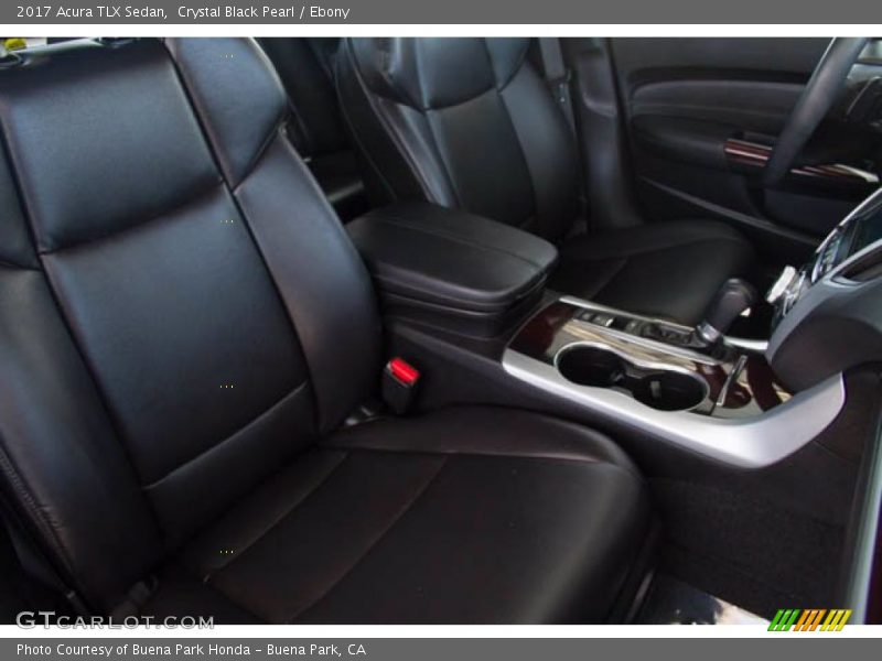 Crystal Black Pearl / Ebony 2017 Acura TLX Sedan