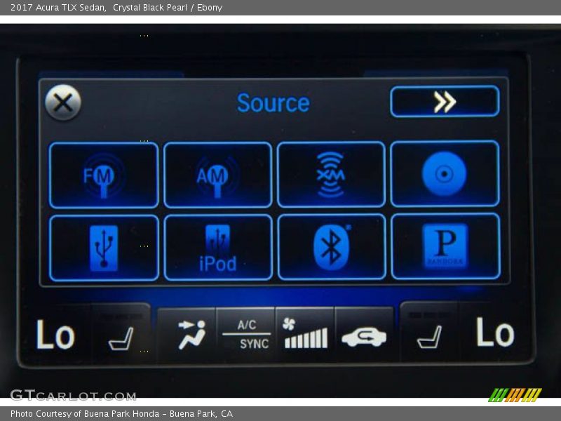 Crystal Black Pearl / Ebony 2017 Acura TLX Sedan