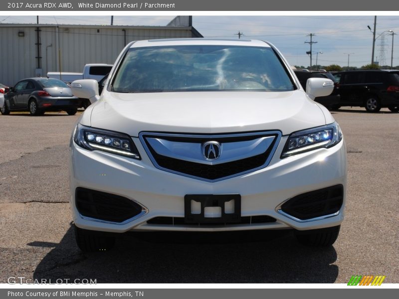 White Diamond Pearl / Parchment 2017 Acura RDX AWD