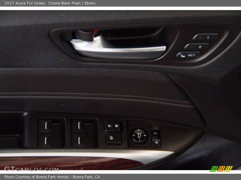 Crystal Black Pearl / Ebony 2017 Acura TLX Sedan