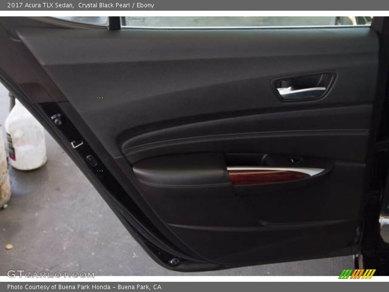 Crystal Black Pearl / Ebony 2017 Acura TLX Sedan