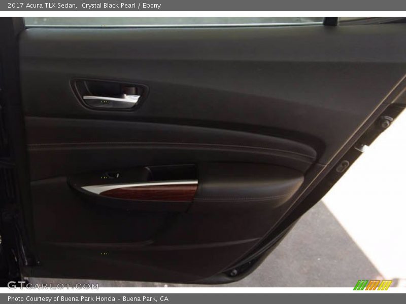 Crystal Black Pearl / Ebony 2017 Acura TLX Sedan