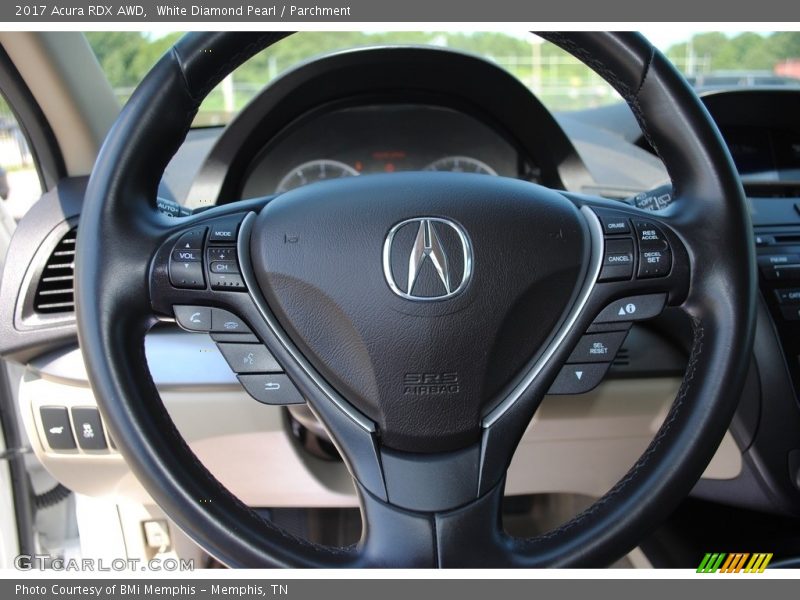 White Diamond Pearl / Parchment 2017 Acura RDX AWD