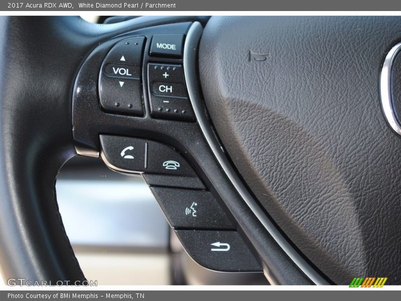 White Diamond Pearl / Parchment 2017 Acura RDX AWD