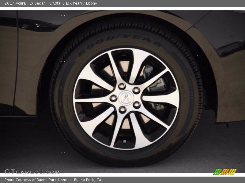 Crystal Black Pearl / Ebony 2017 Acura TLX Sedan
