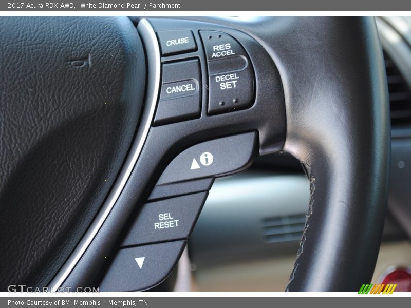 White Diamond Pearl / Parchment 2017 Acura RDX AWD