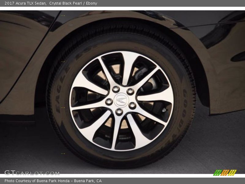 Crystal Black Pearl / Ebony 2017 Acura TLX Sedan