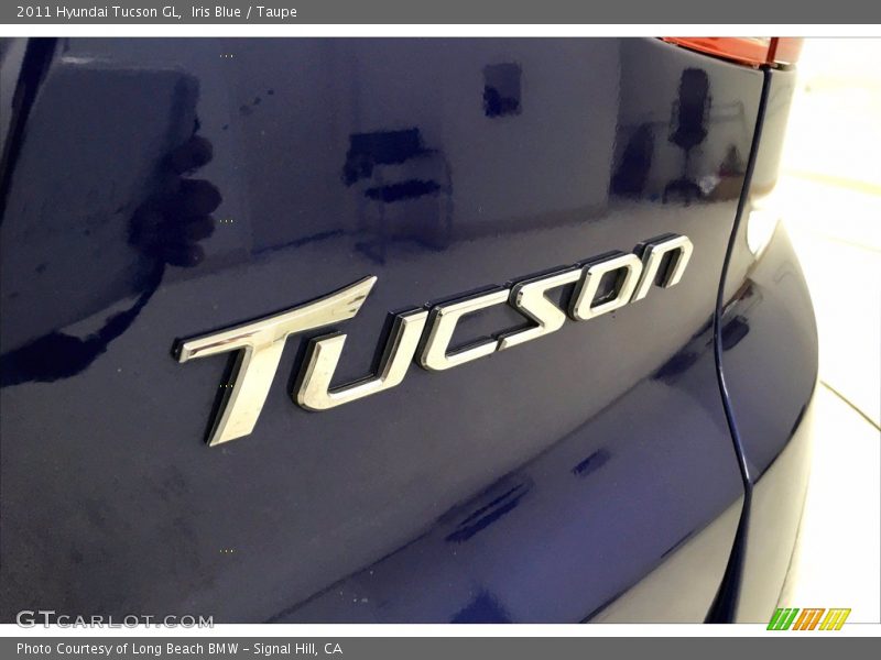 Iris Blue / Taupe 2011 Hyundai Tucson GL