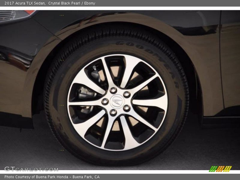 Crystal Black Pearl / Ebony 2017 Acura TLX Sedan
