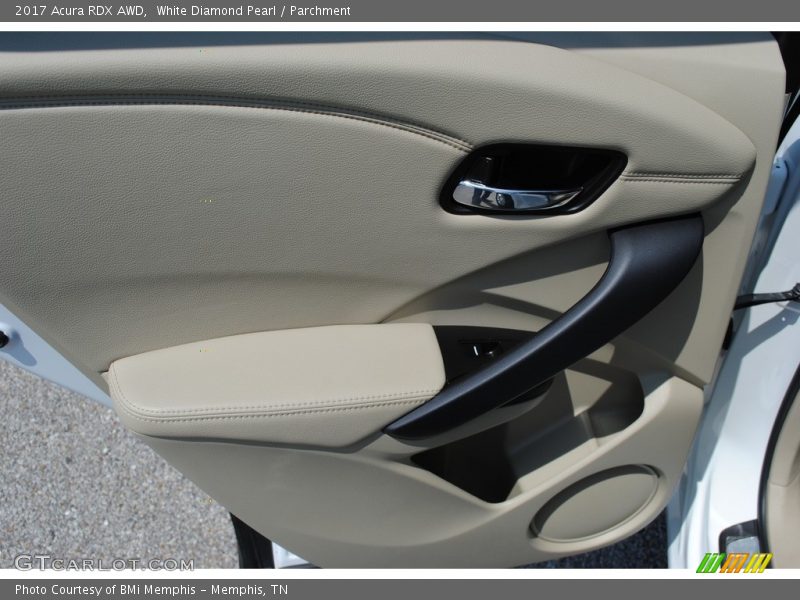 White Diamond Pearl / Parchment 2017 Acura RDX AWD