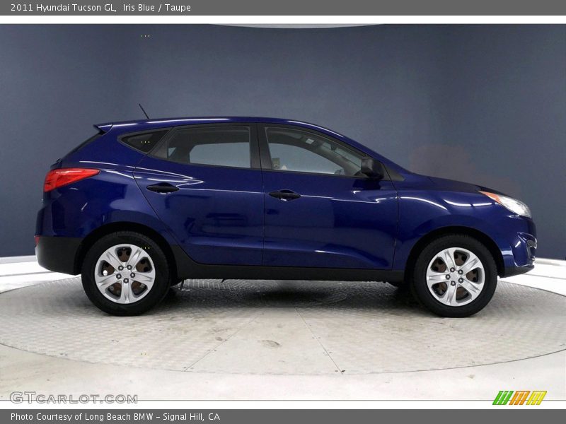 Iris Blue / Taupe 2011 Hyundai Tucson GL