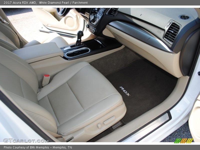 White Diamond Pearl / Parchment 2017 Acura RDX AWD